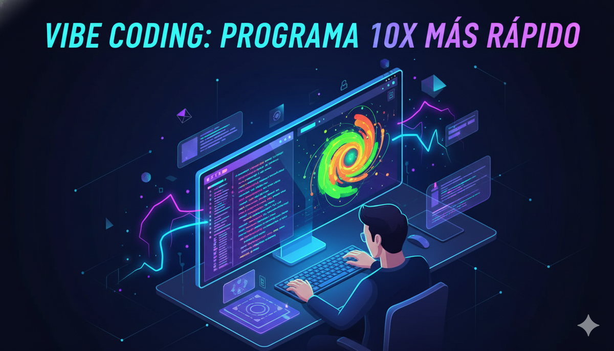 Vibe Coding: Cómo Programar con IA Sin Perder el Control (Guía Definitiva)